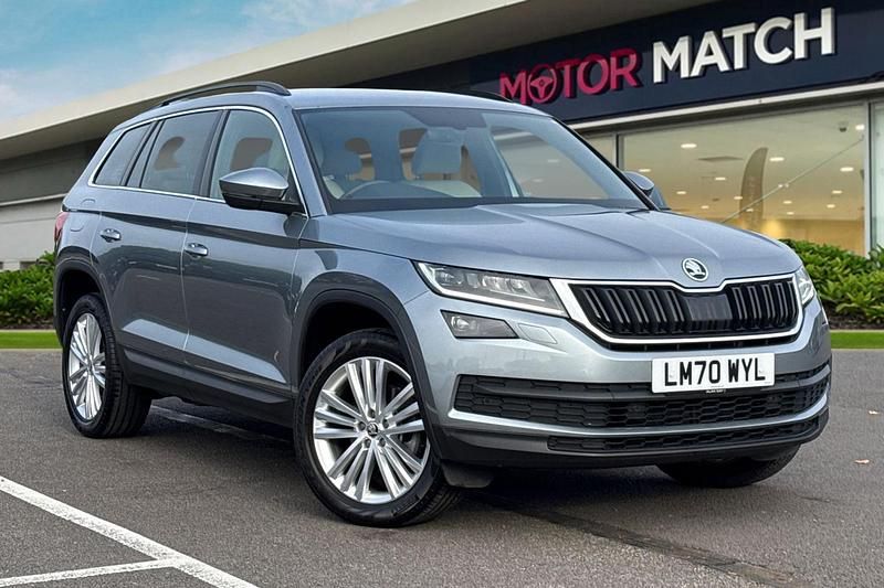 Grey Used 2021 Skoda Kodiaq SE L SUV | £24,500 (Good price) - Image 1/4