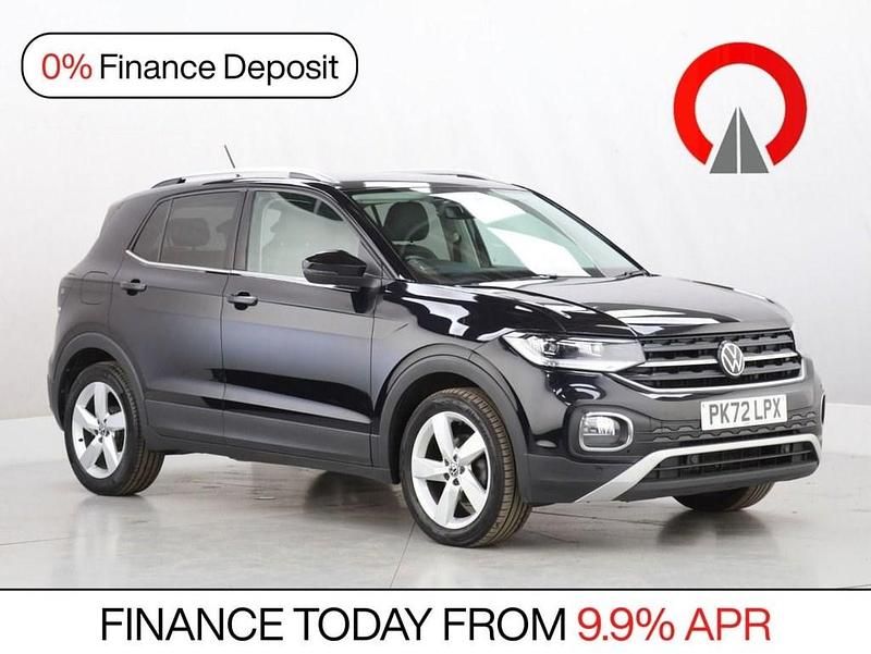 Used VW T-Cross SEL 110 HP (80 kW) 2023 Black SUV