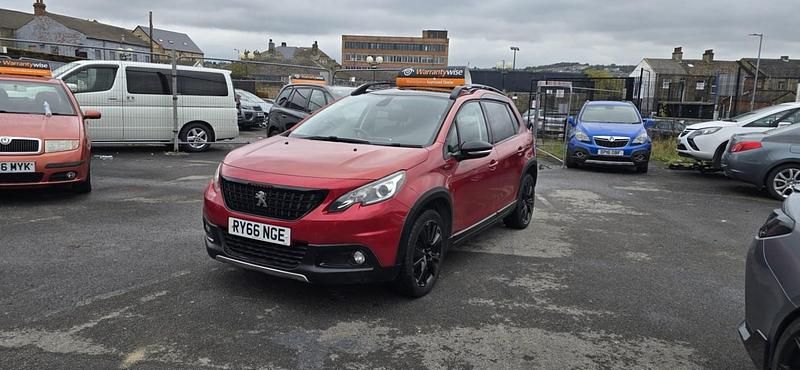 Red Used 2016 Peugeot 2008 GT-line SUV | £6,895 (Good price) - Image 1/4