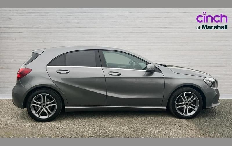 Used Mercedes A160 Sport Edition 101 HP (74 kW) 2018 Grey Hatchback