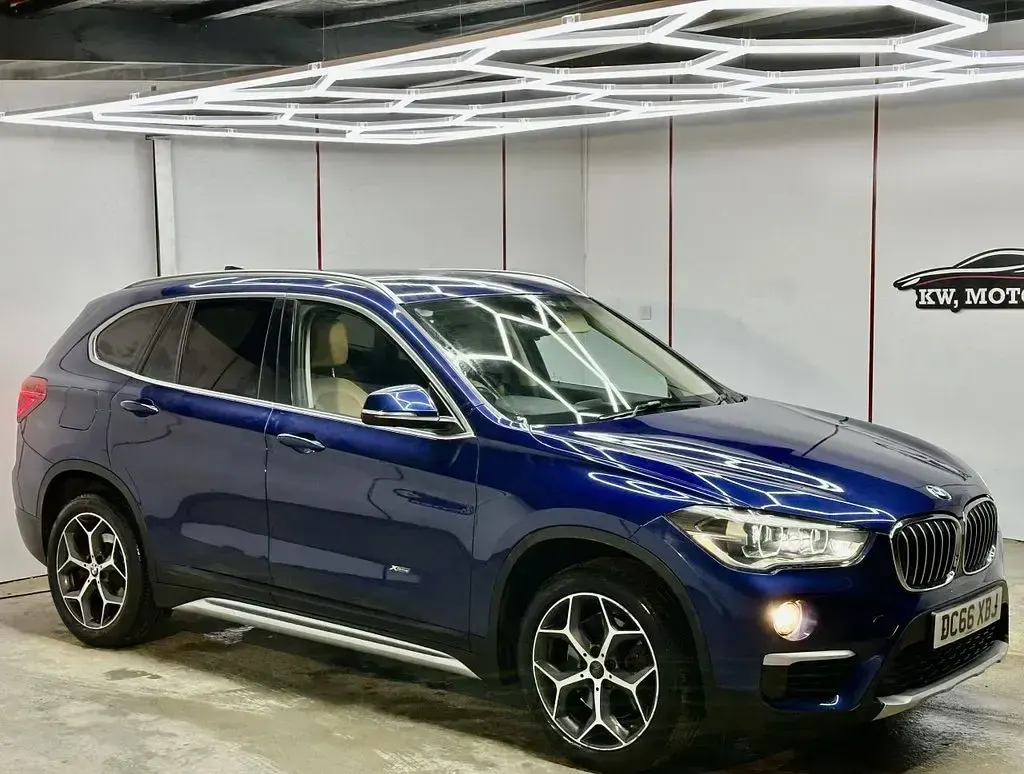 Used BMW X1 xLine 190 HP (139 kW) 2016 Blue SUV