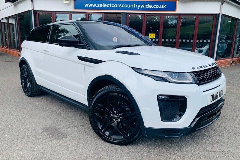 White Used 2016 Land Rover Range Rover evoque HSE Dynamic Coupe | £10,995 (Fair price) - Image 1/1