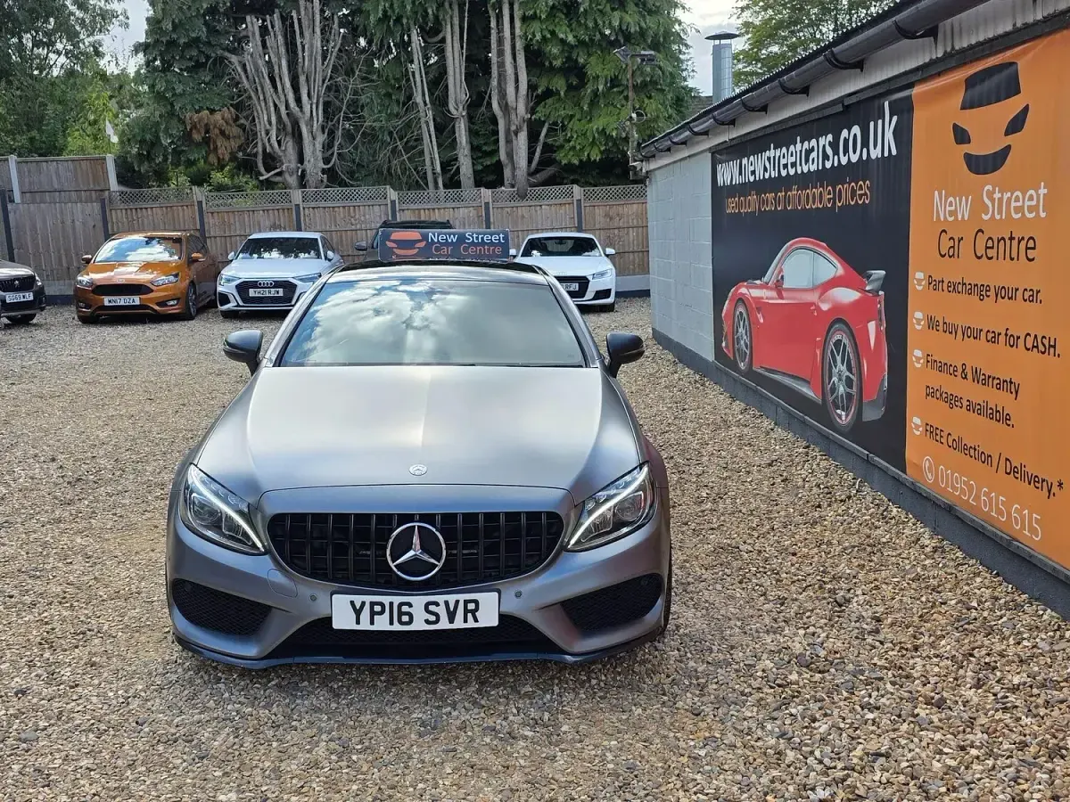 Used Mercedes C220 AMG Line Premium 2016 Grey Coupe