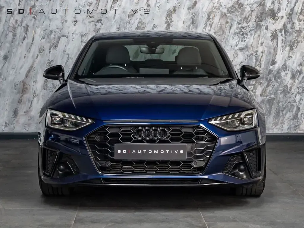 Used Audi A4 Black Edition 150 HP (110 kW) 2023 Blue Sedan