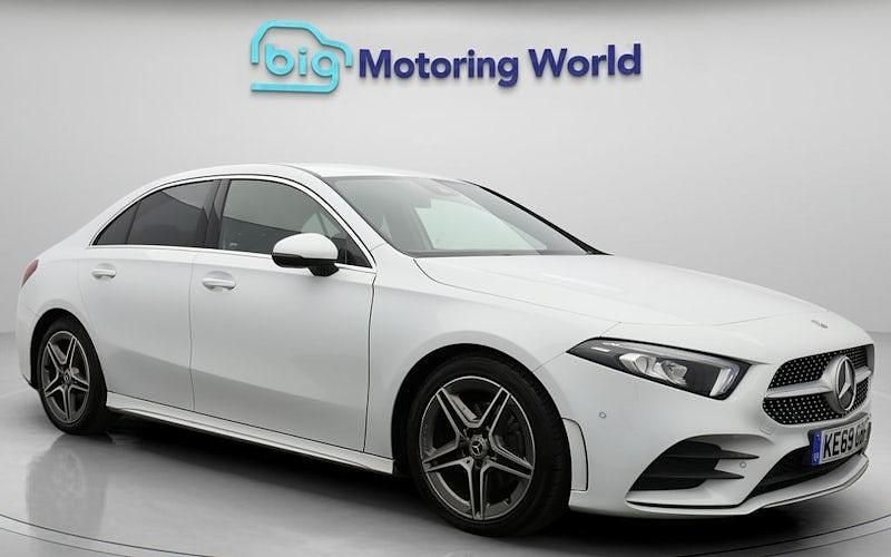 White Used 2020 Mercedes A180 Executive Sedan | £17,700 (Fair price) - Image 1/4