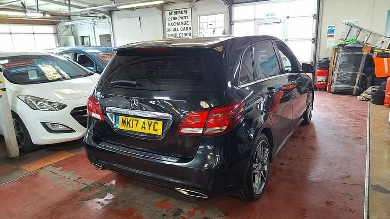 Used Mercedes B200 AMG line 2017 Black MPV