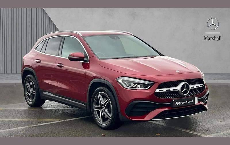 Red Used 2022 Mercedes GLA200 AMG Line Premium SUV | £26,635 (Fair price) - Image 1/4