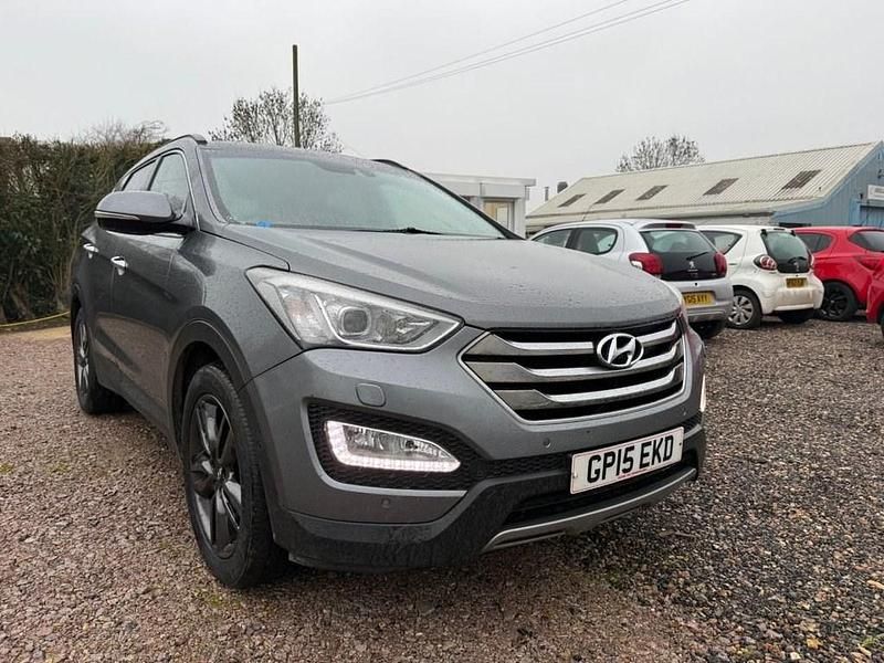 Used Hyundai Santa Fe Premium SE 194 HP (142 kW) 2015 Silver SUV