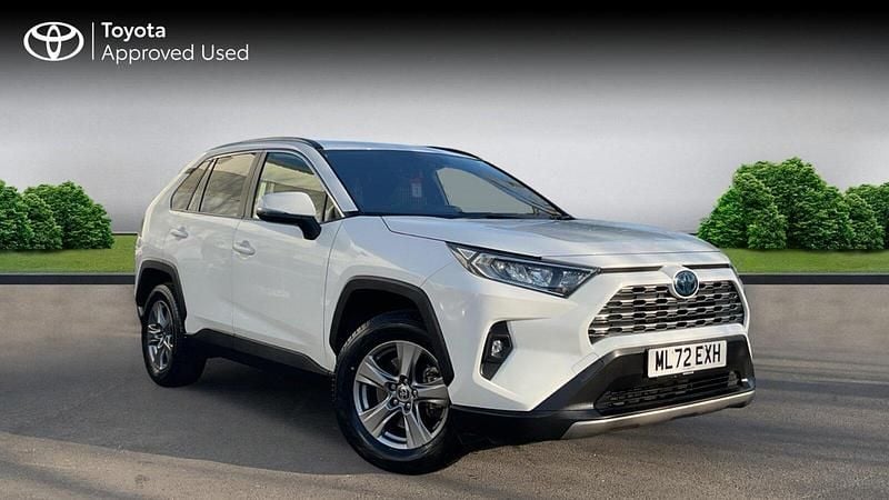Used Toyota RAV4 Hybrid 218 HP (160 kW) 2022 White SUV