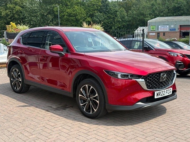 Red Used 2022 Mazda CX-5 Inclusive SUV | £26,499 (Expensive) - Image 1/4