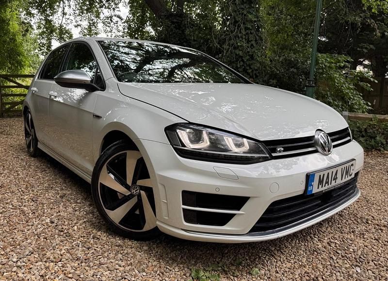 White Used 2014 VW Golf VII R Hatchback | £11,290 (Fair price) - Image 1/4