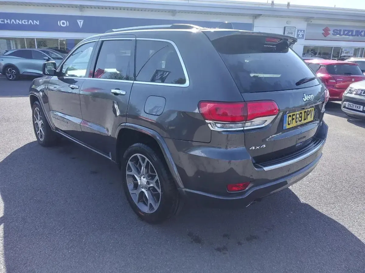 Used Jeep Grand Cherokee Overland 250 HP (183 kW) 2019 Grey SUV