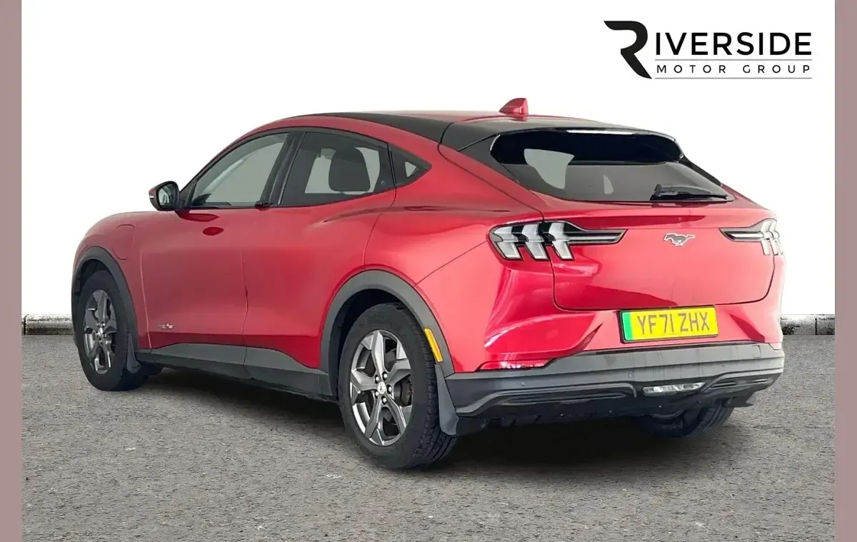 Used Ford Mustang Mach-E Standard Range 197 kW (269 HP) 2021 Red SUV