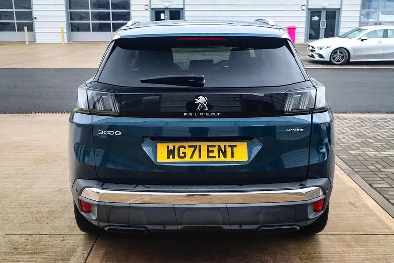 Used Peugeot 3008 Allure Premium 222 HP (163 kW) 2021 Blue SUV