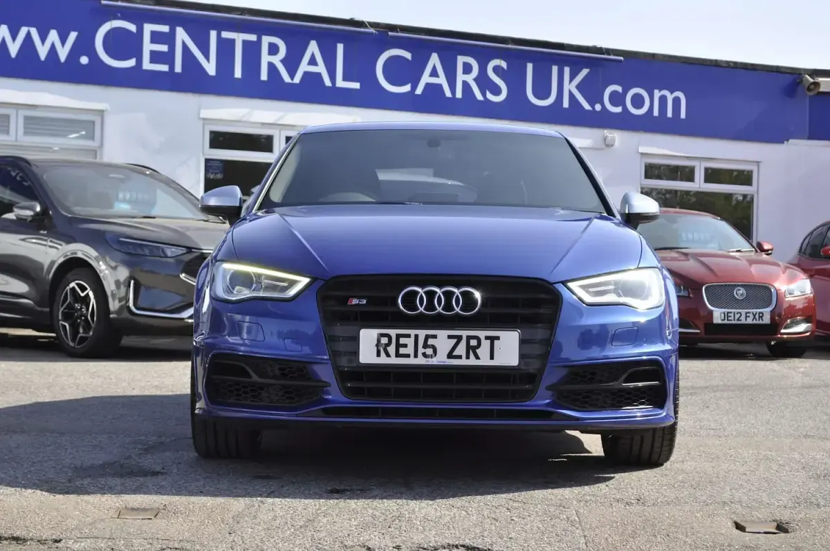 Used Audi S3 Sportback Comfort 300 HP (220 kW) 2015 Blue Hatchback