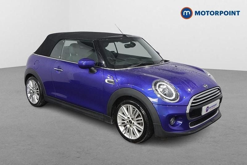 Used Mini Cooper Cabriolet Exclusive 136 HP (100 kW) 2019 Blue Cabriolet