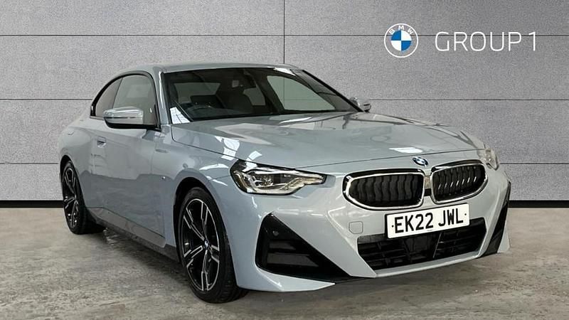 Grey Used 2022 BMW 220 M Sport Coupe | £26,450 (A bit pricey) - Image 1/4