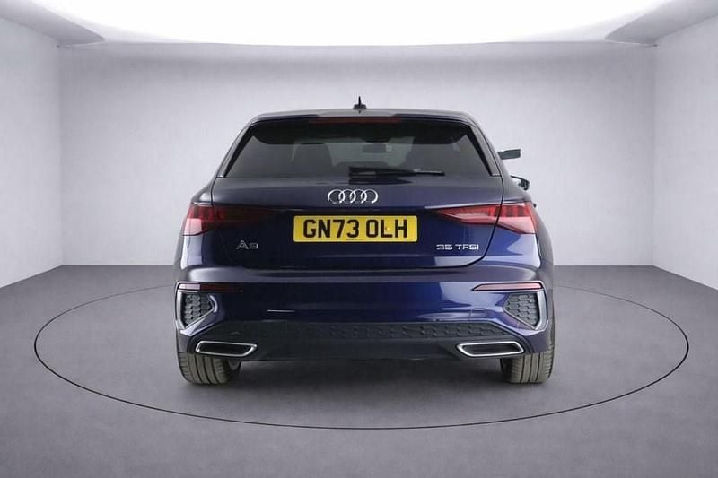 Used Audi A3 S-Line 2024 Blue Hatchback