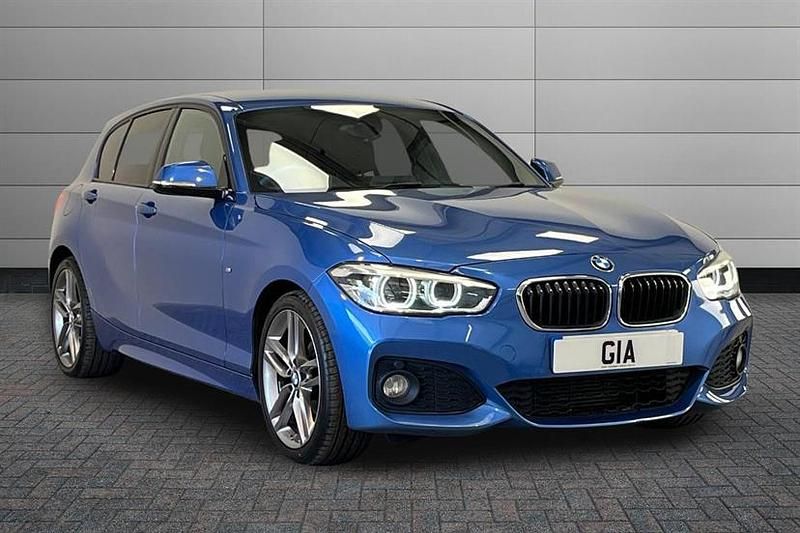 Used BMW 118 M Sport 136 HP (100 kW) 2016 Blue Hatchback