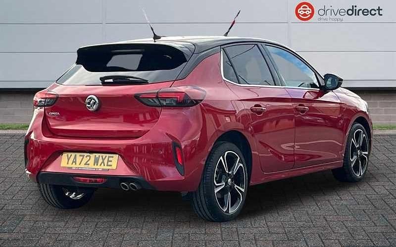 Used Vauxhall Corsa Ultimate 131 HP (96 kW) 2023 Red Hatchback