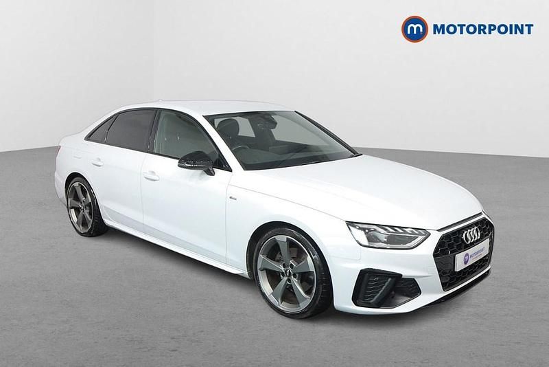White Used 2020 Audi A4 Black Edition Sedan | £20,699 (Fair price) - Image 1/4