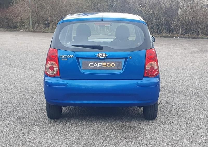 Used Kia Picanto 64 HP (47 kW) 2010 Blue Hatchback