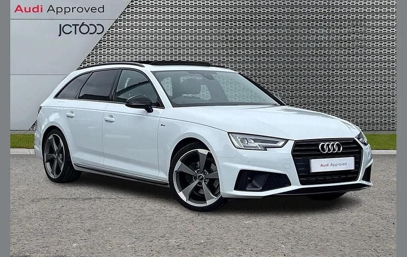 White Used 2019 Audi A4 Black Edition Estate | £23,495 (Expensive) - Image 1/4