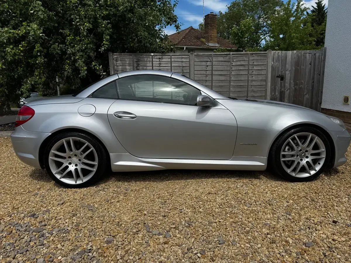 Used Mercedes SLK200 2006 Silver Cabriolet
