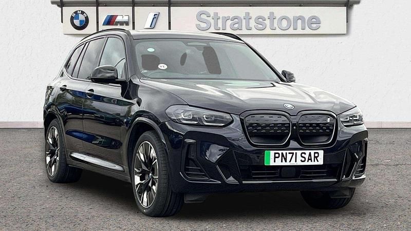 Black Used 2021 BMW iX3 M Sport SUV | £29,999 (Fair price) - Image 1/3