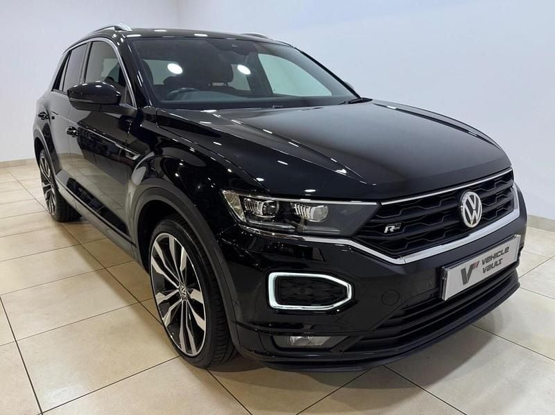 Used VW T-Roc R-line 150 HP (110 kW) 2019 Black SUV