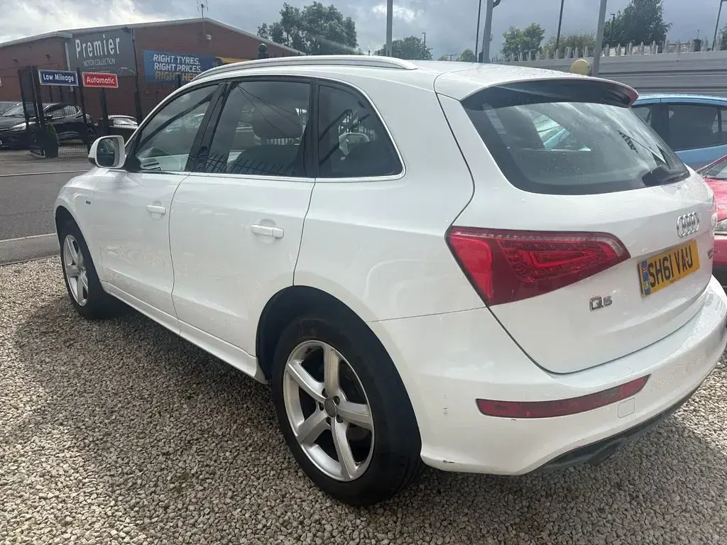 Used Audi Q5 S-Line 180 HP (132 kW) 2011 White SUV