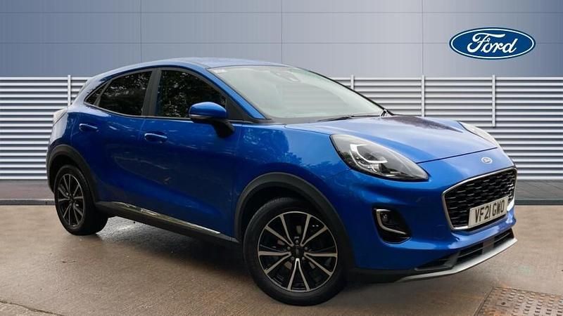Used 2021 Ford Puma Titanium Hatchback | £13,844 (Good price) - Image 1/3
