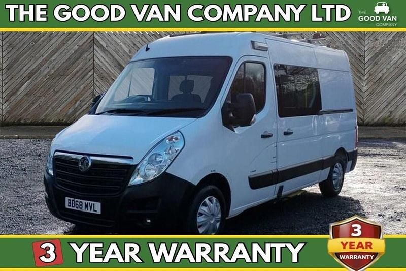 Used Vauxhall Movano 130 HP (95 kW) 2018 White MPV