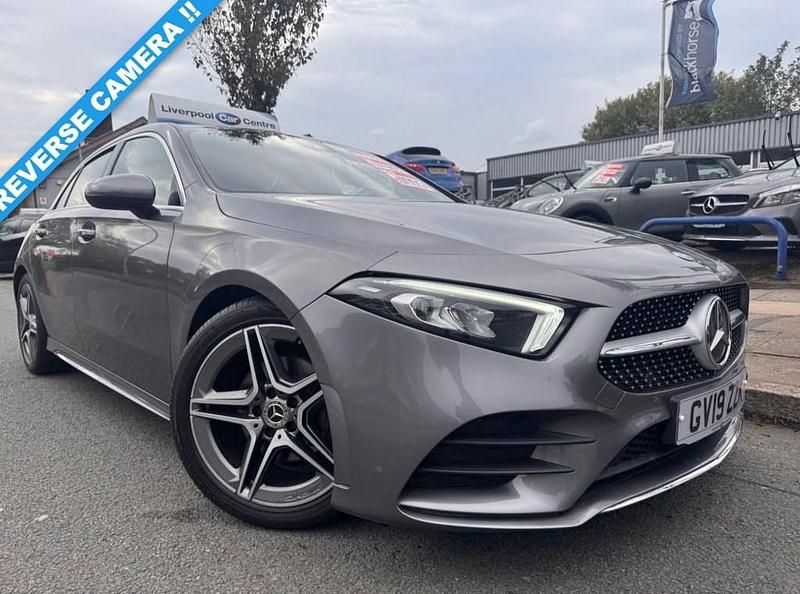 Grey Used 2019 Mercedes A180 AMG line Hatchback | £11,977 (Fair price) - Image 1/3