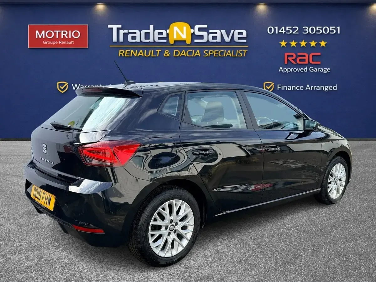 Used Seat Ibiza SE Technology 80 HP (58 kW) 2019 Black Hatchback