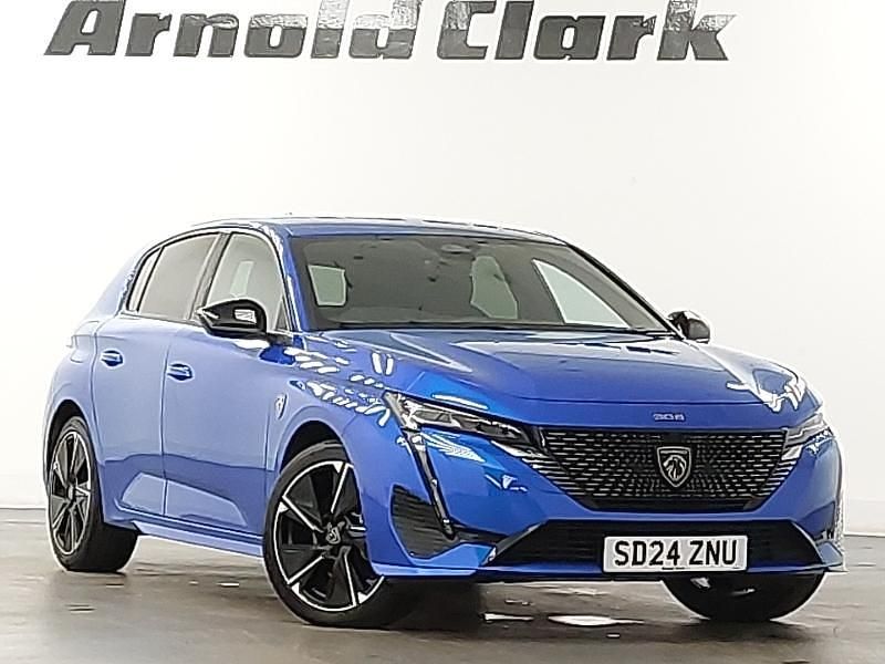 Blue Used 2024 Peugeot e-308 GTi Hatchback | £19,998 (A bit pricey) - Image 1/4