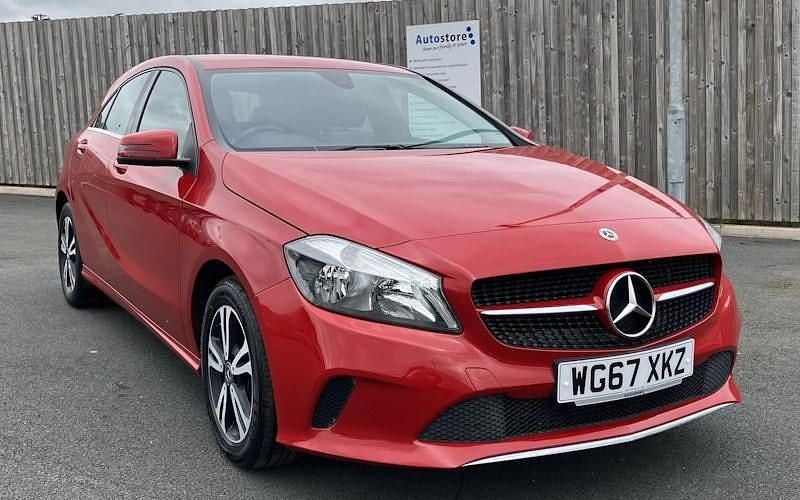 Red Used 2018 Mercedes A160 SE Hatchback | £11,380 (Good price) - Image 1/4