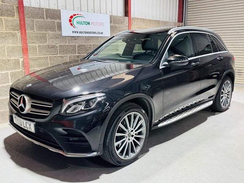 Used Mercedes GLC250 AMG line 2018 Black Estate