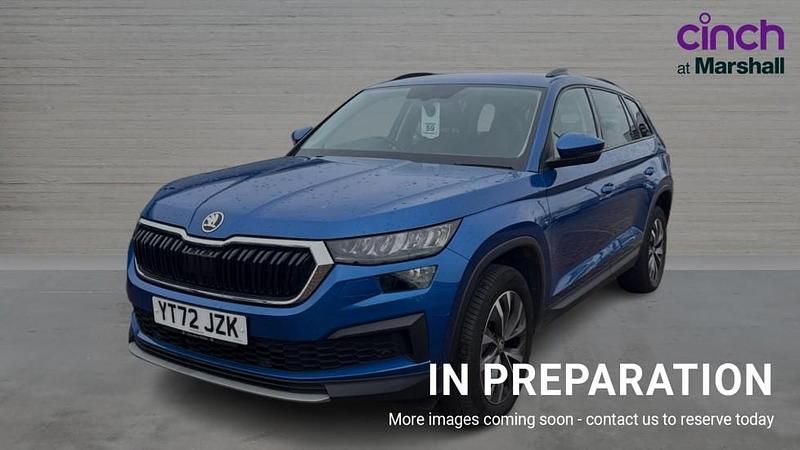 Used Skoda Kodiaq SE Drive 150 HP (110 kW) 2022 Blue SUV