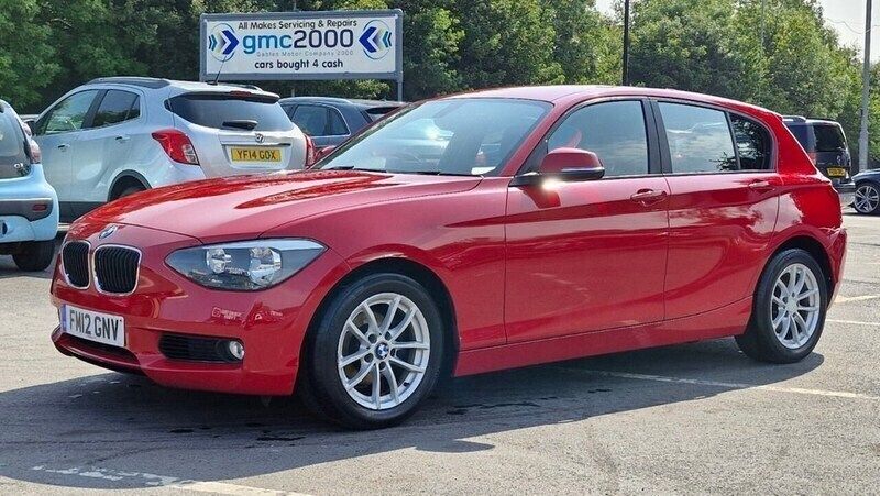Red Used 2012 BMW 116 Efficient Dynamics Hatchback | £4,995 (Fair price) - Image 1/4