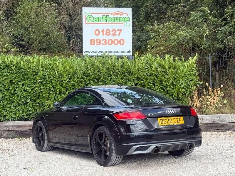 Used Audi TT S-Line 197 HP (144 kW) 2020 Black Coupe