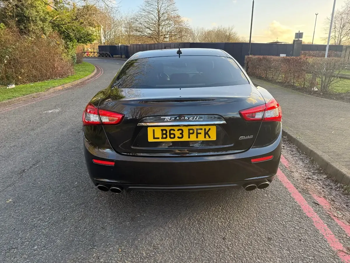 Used Maserati Ghibli 345 HP (253 kW) 2014 Black Sedan