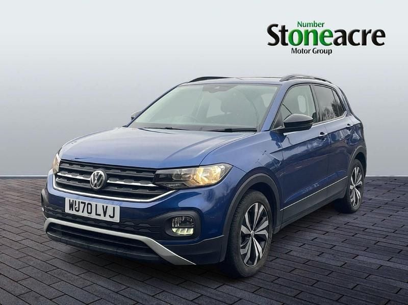 Used VW T-Cross SE 115 HP (84 kW) 2020 Blue SUV