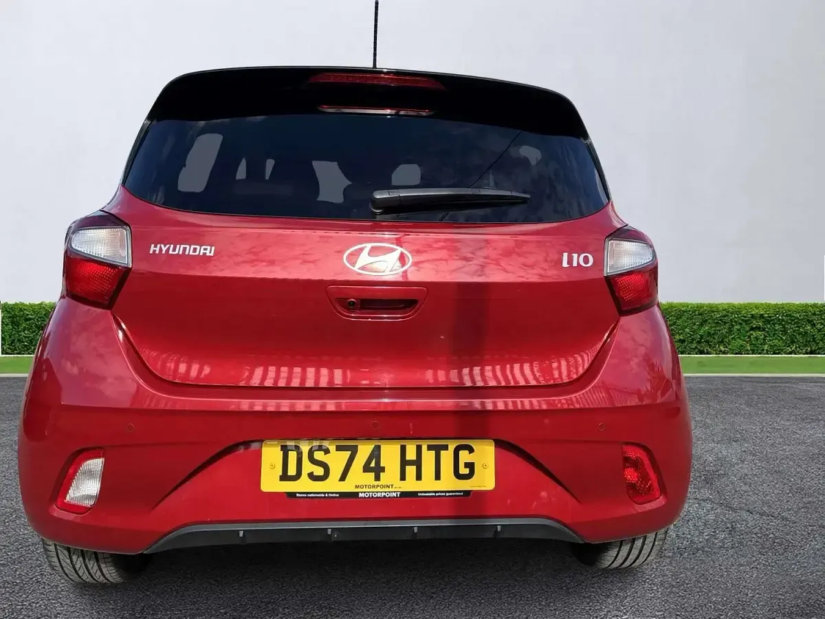 Used Hyundai i10 Premium 2024 Red Hatchback