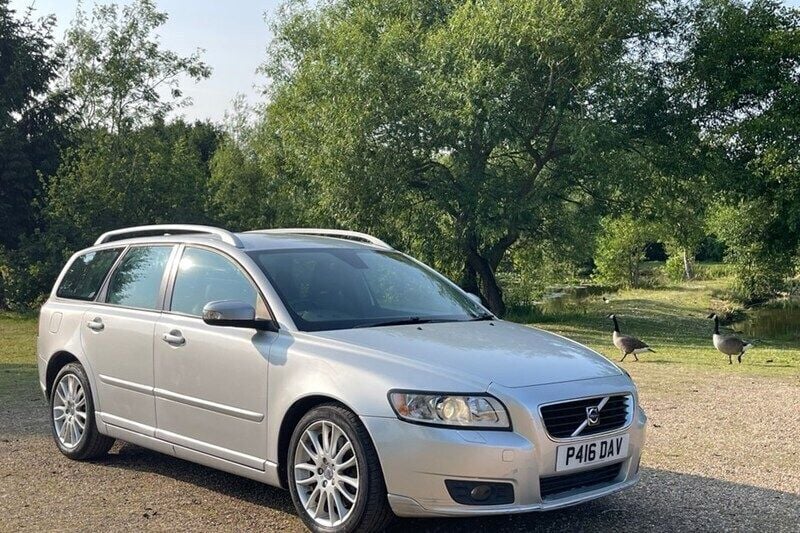 Silver Used 2008 Volvo V50 SE Lux Estate | £3,195 (Fair price) - Image 1/1