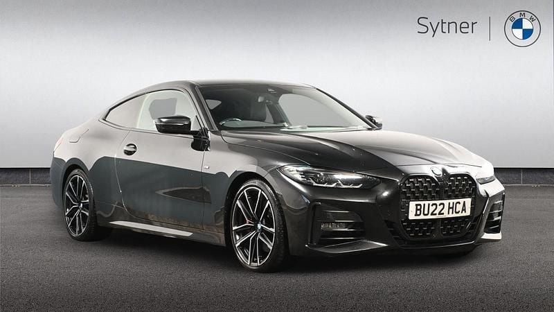 Black Used 2022 BMW 430 M Sport Coupe | £28,000 (Good price) - Image 1/4