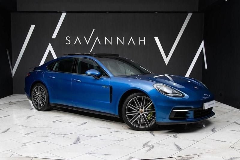 Used Porsche Panamera 462 HP (339 kW) 2018 Blue Hatchback