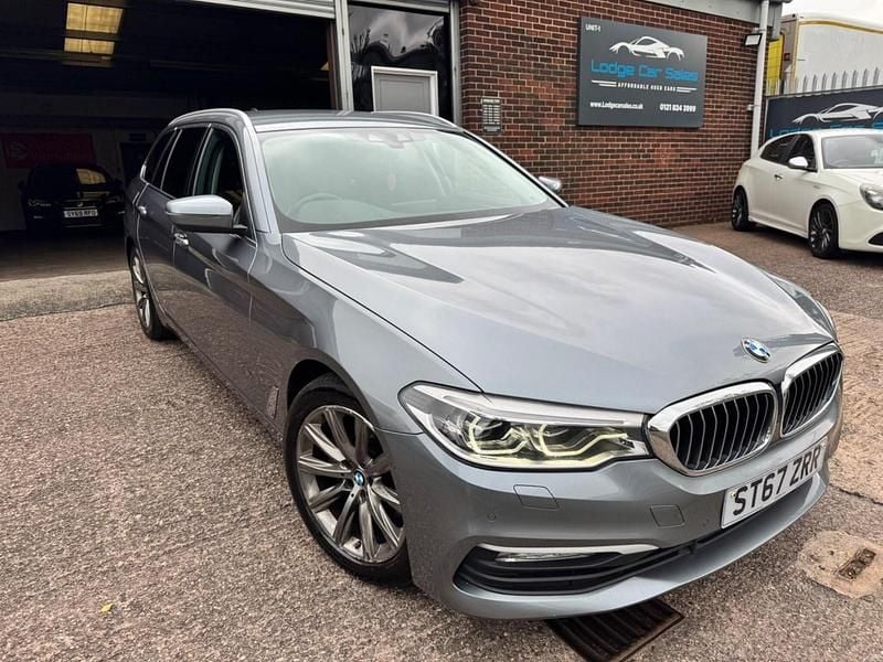Blue Used 2017 BMW 520 Comfort Edition Estate | £12,795 (Good price) - Image 1/4