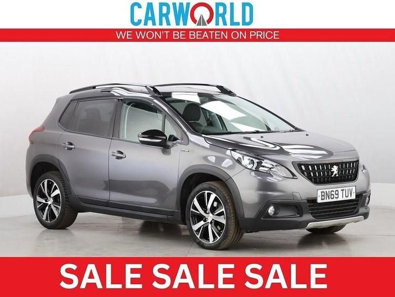 Grey Used 2019 Peugeot 2008 GT-line SUV | £11,400 (Good price) - Image 1/3