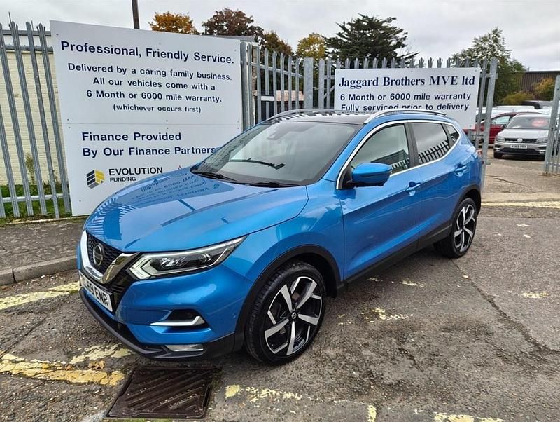Used Nissan Qashqai Tekna 157 HP (115 kW) 2020 Blue SUV